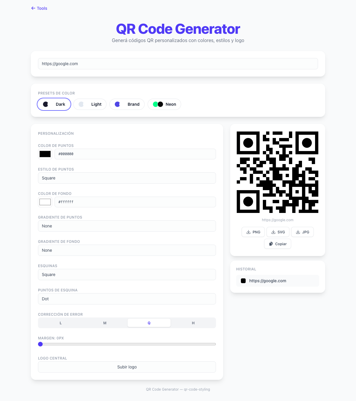 QR Generator